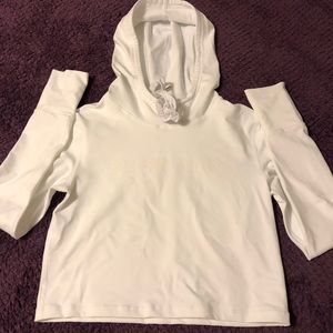 Buff Bunny Cropped Hoodie
